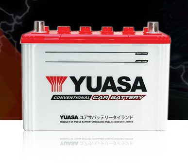 แบตเตอรี่น้ำ Yuasa (แบตเตอรี่รถกระบะ รถบรรทุกขนาดเล็ก)
