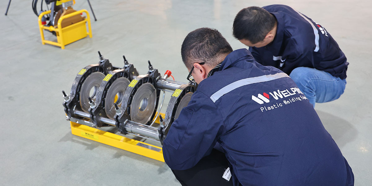 เครื่องเชื่อมท่อ Welping รุ่น WP250A ไฮดรอลิค ขนาดท่อที่เชื่อม 63mm-250mm