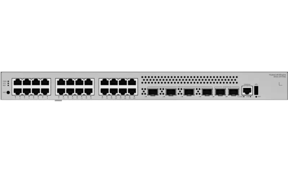 HUAWEI eKit S530-24T4XE L3 Managed Switch 24 Port Gigabit,4SFP+