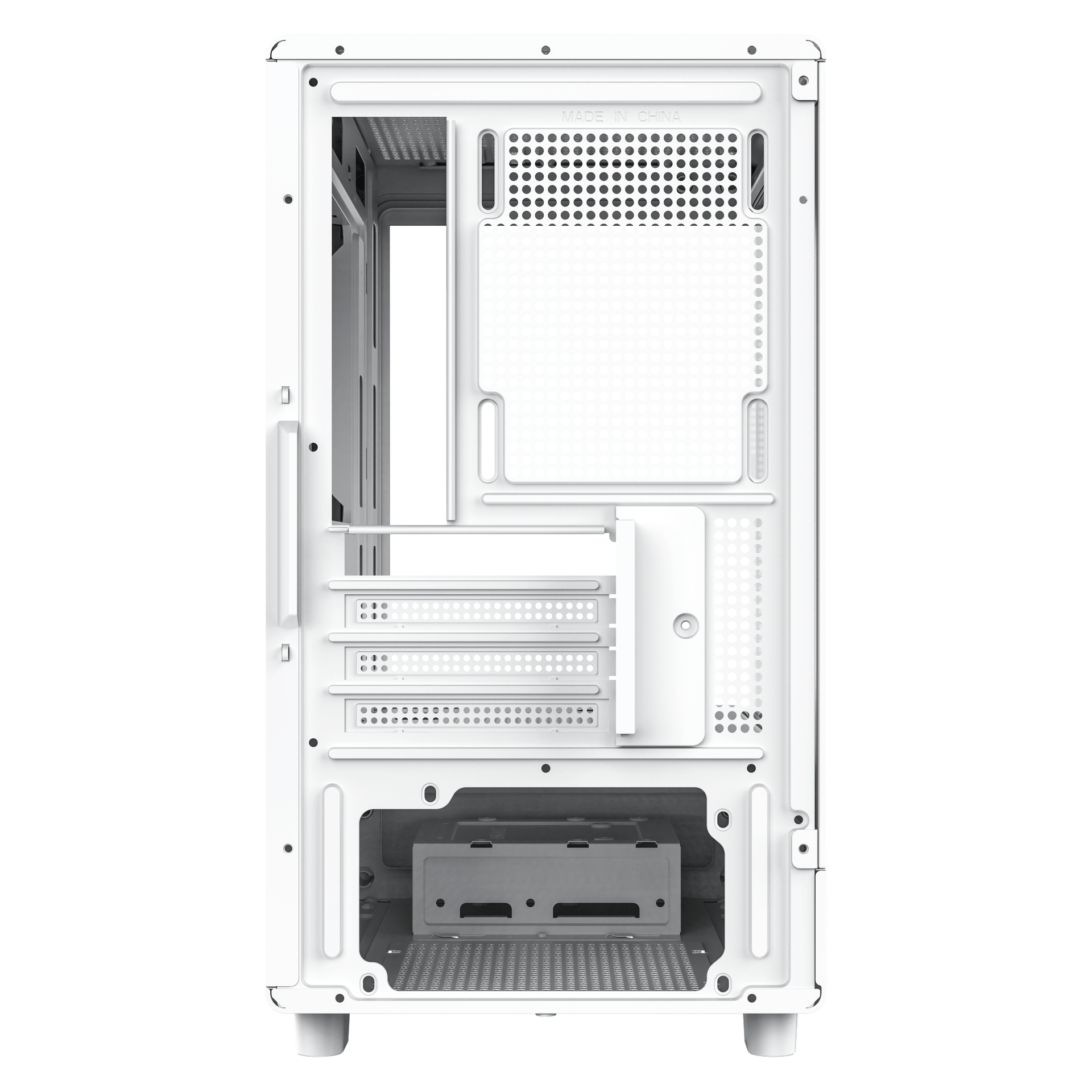 CASE DARKFLASH DB330M - WHITE (With 1-FAN ARGB)