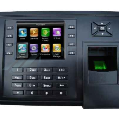 เครื่องสแกนลายนิ้วมือและบัตร รุ่น ZKTeco iClock460