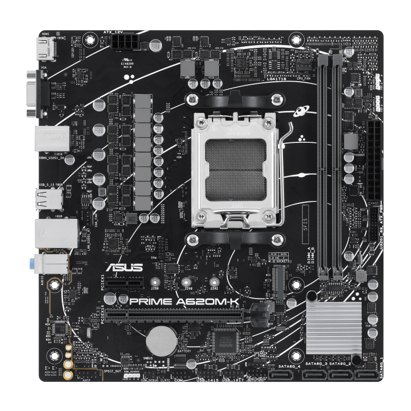 AM5 ASUS PRIME A620M-K DDR5