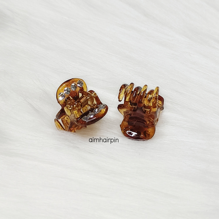 กิ๊บจับช่อจิ๋ว ฝังเพชร - aimhairpin จำหน่ายกิ๊บติดผมเกาหลีแท้ และเครื่องประดับ ยางรัดผม คาดผมแฟชั่น สร้อยคอ ต่างหู