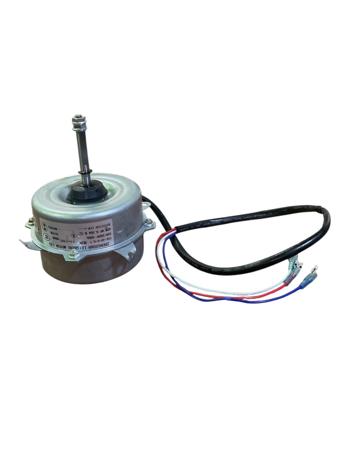 มอเตอร์คอยร้อนทั่วไป 220-240V 50Hz 40W 0.35A 2-3UF/450V หมุนขวา
