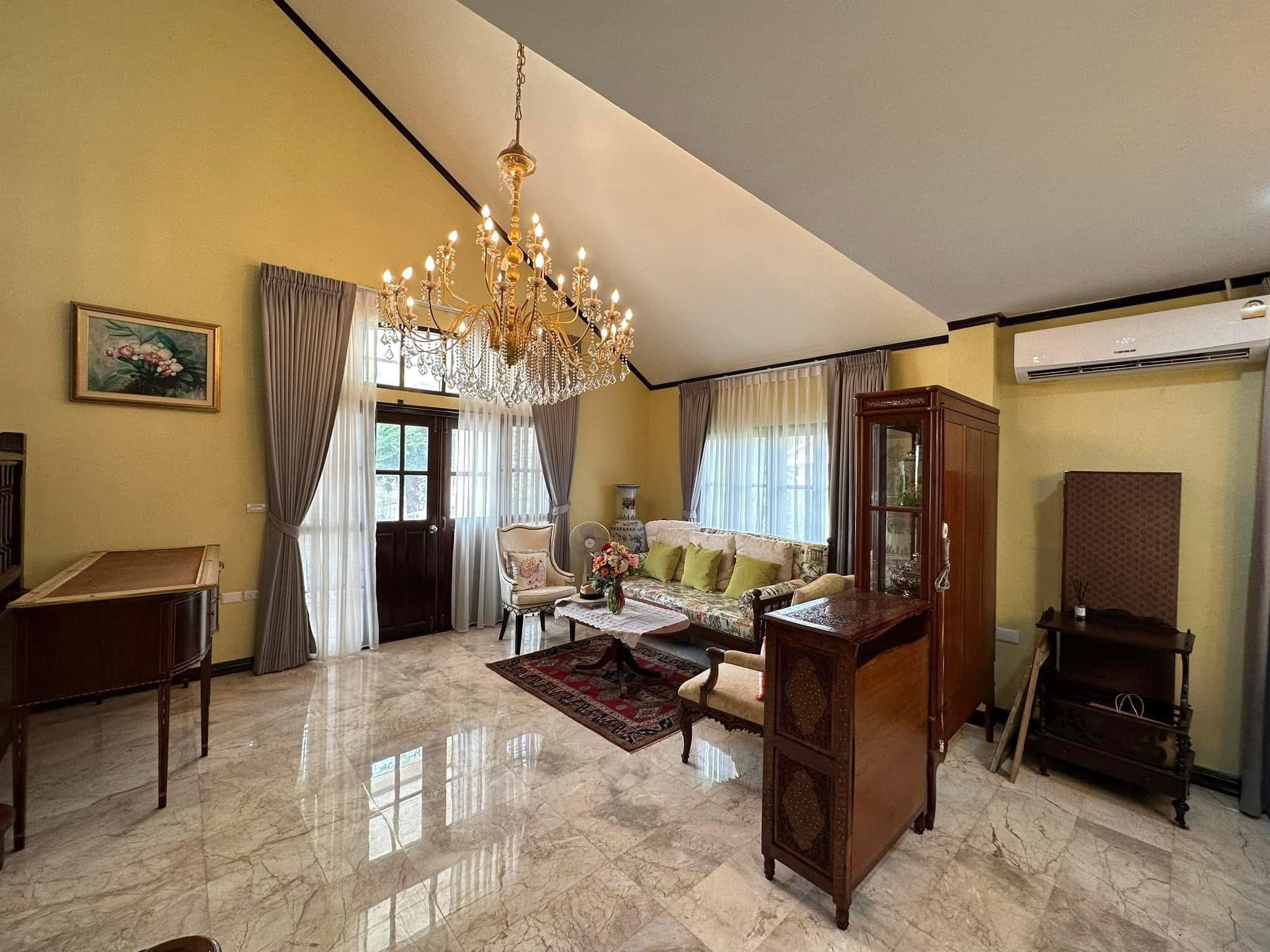 ขายบ้านเดี่ยว 2 ชั้น โครงการหมู่บ้านลดาวัลย์ ลากูน รังสิต บ้านหรูสวยสไตล์ยุโรป