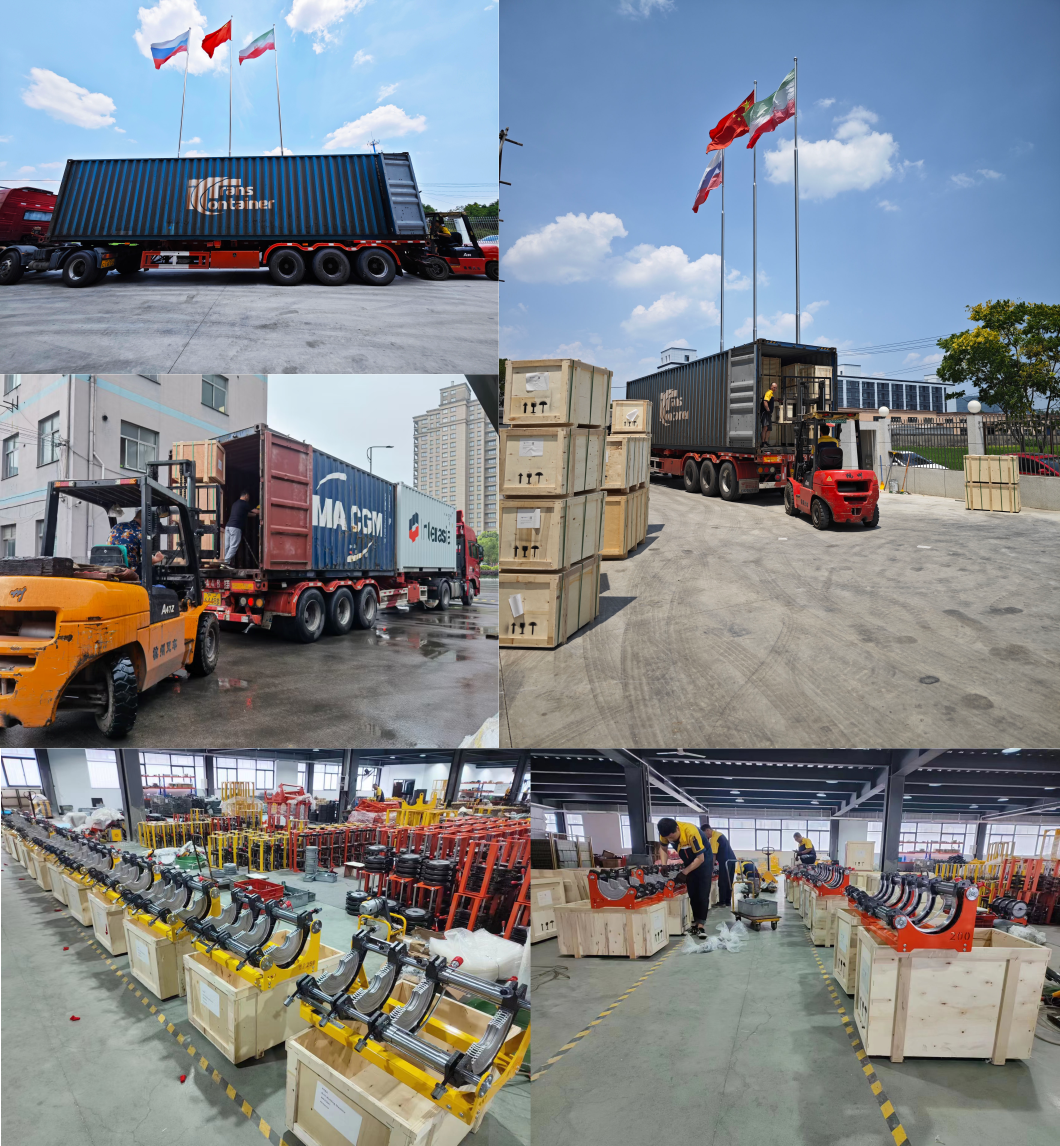 เครื่องเชื่อมท่อ Welping รุ่น WP250C Mnaual (มือหมุน) ขนาดที่เชื่อม 63mm-250mm