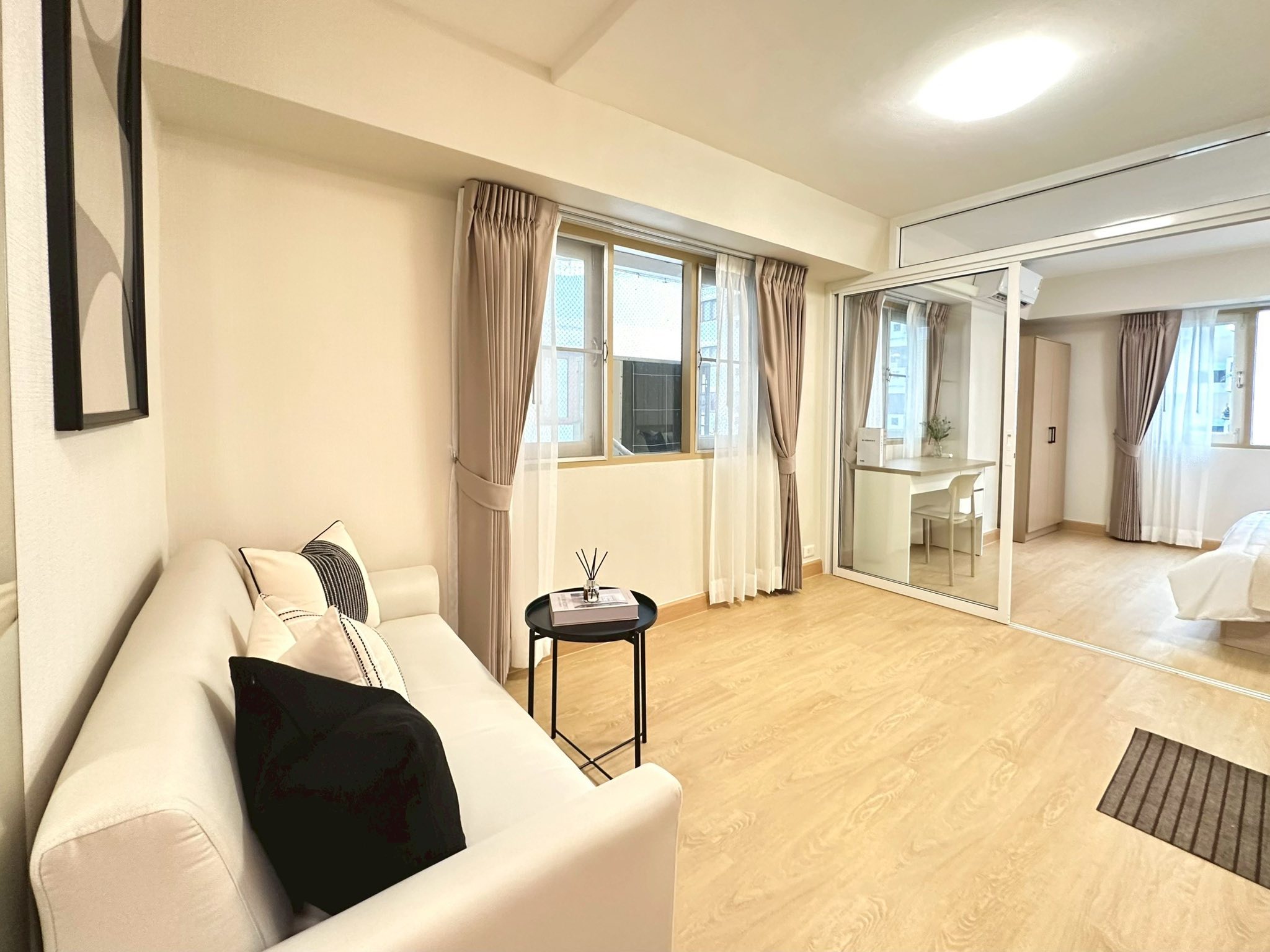 คอนโดบางนาเพลส ชั้น 5 อาคาร B ตึกเดียวกับส่วนกลาง คอนโดรีโนเวทใหม่สไตล์ Cozy แยกบางนา ขนาดใหญ่อยู่สบาย 36 ตร.ม. ใกล้ BTS บางนา และอุดมสุข