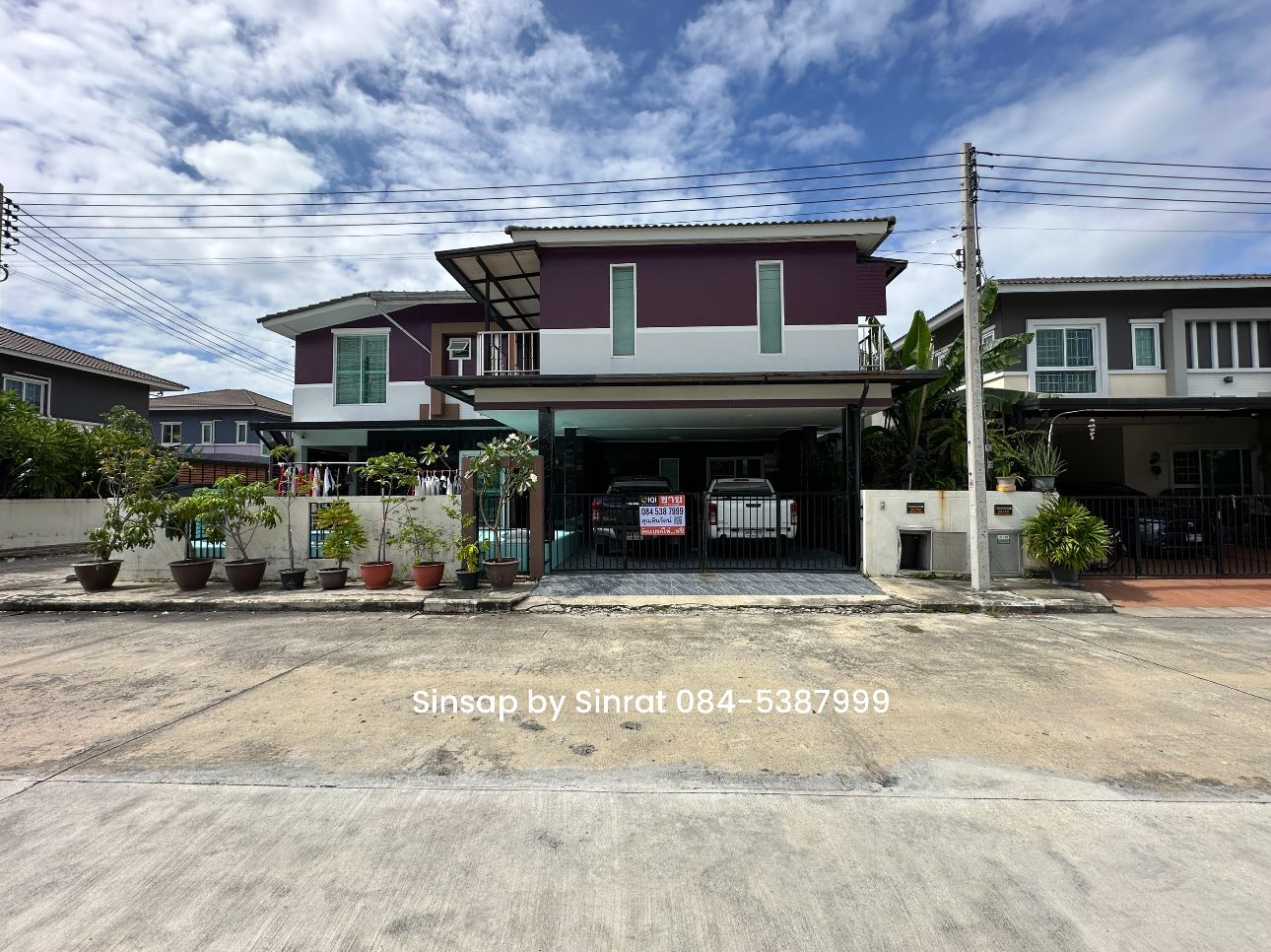 ขายบ้านเดี่ยว 2 ชั้น แปลงมุม สภาพใหม่สวยพร้อมอยู่ หมู่บ้านวังทอง เดอะแพรรี่ รังสิต-คลองหลวง