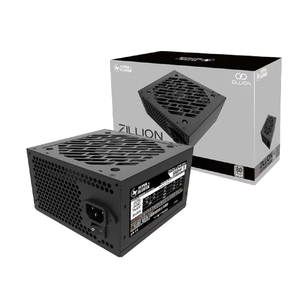 PSU SUPER FLOWER ZILLION - 550W (80+WHITE)