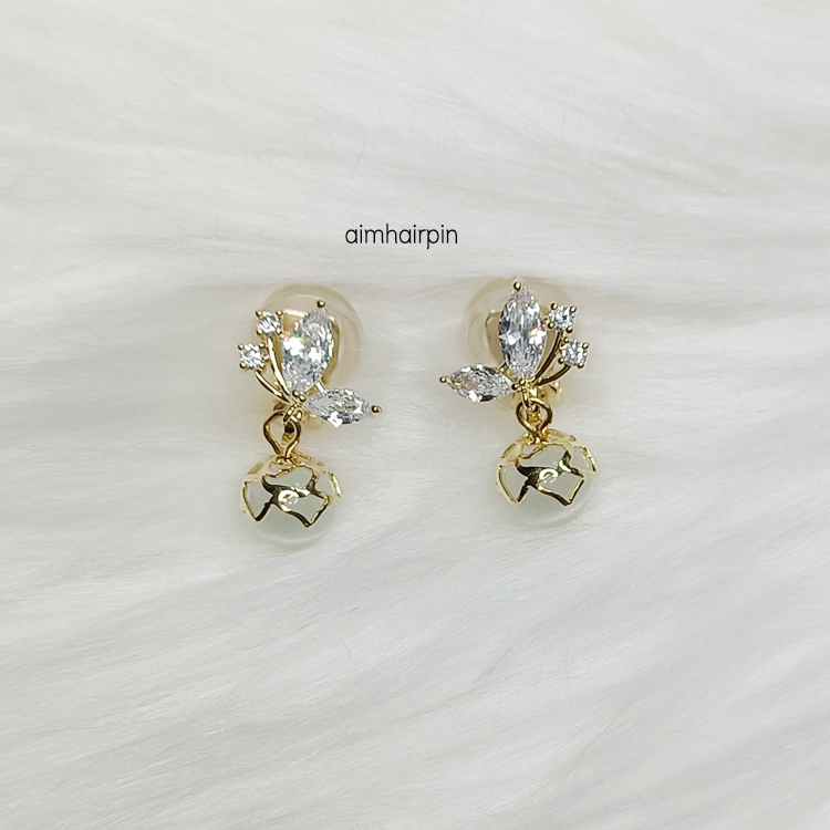 ต่างหูหนีบห้อยตุ้งติ้ง - aimhairpin จำหน่ายกิ๊บติดผมเกาหลีแท้ และเครื่องประดับ ยางรัดผม คาดผมแฟชั่น สร้อยคอ ต่างหู