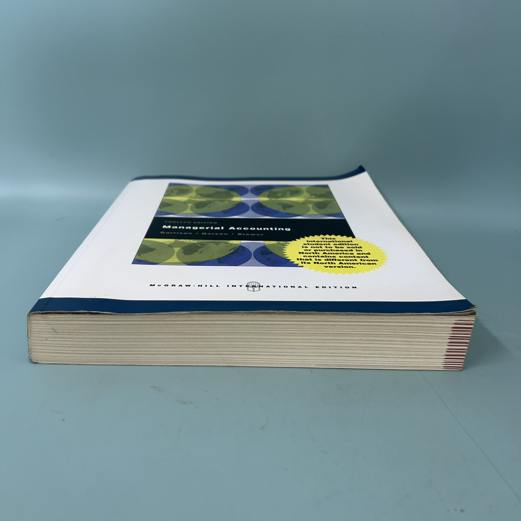 Managerial Accounting / Pre-Owned / Garrison, Eric Noreen / McGraw-Hill / Text Book