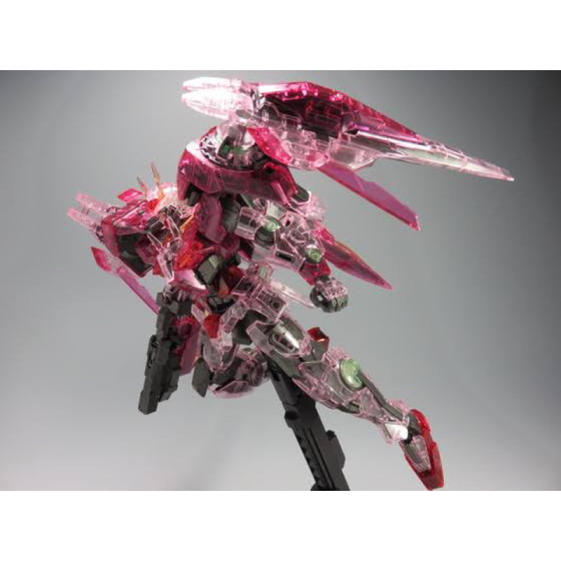 MG P BANDAI GUNDAM OO Raiser Trans-am Clear Color LIMITED GUNDAM BASE