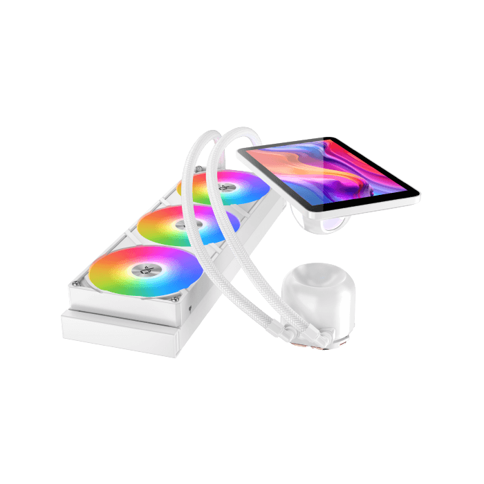 CPU LIQUID COOLER XIGMATEK CONNECT PRO 360 ARCTIC - WHITE