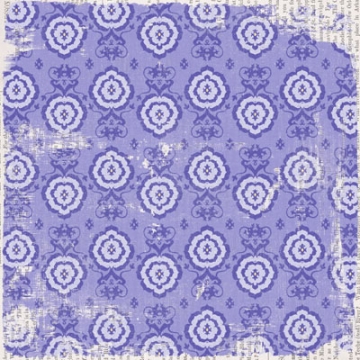 กระดาษ scrapbook DaisyD-Medallion Grape 12x12"single side แบรนด์นำเข้าจากUSA