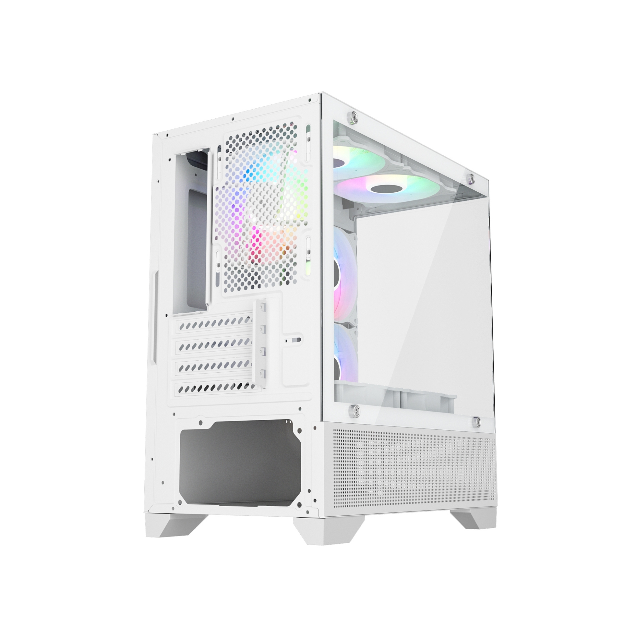 CASE PLENTY GL210M FIX RANIBOW - WHITE (FAN X3)