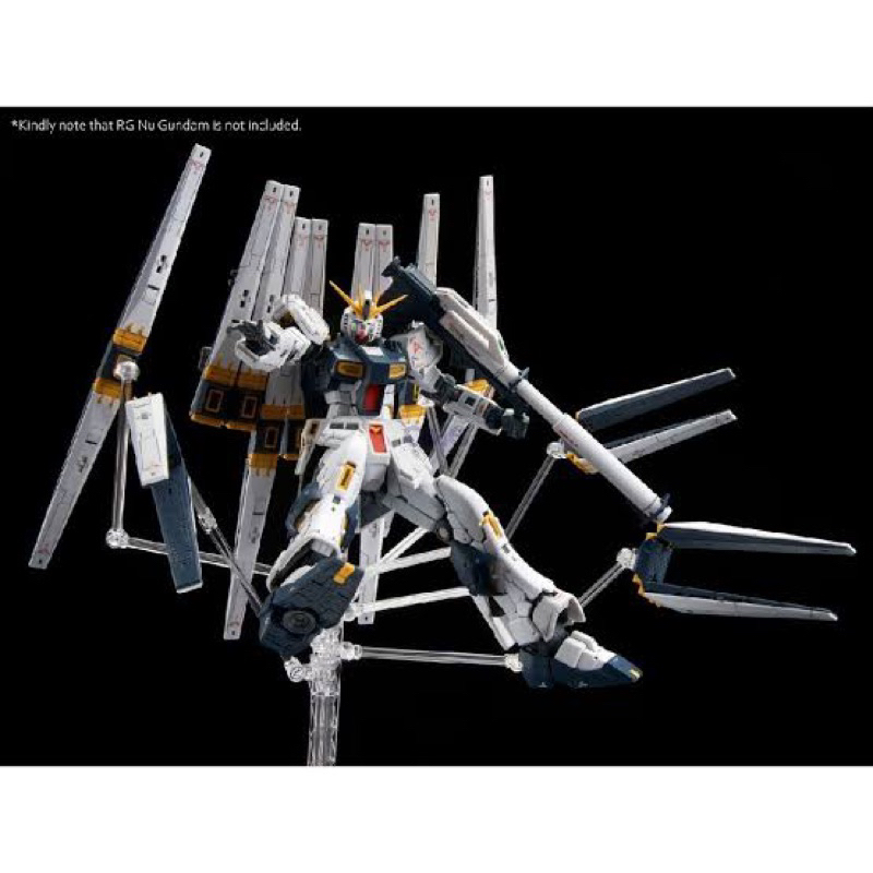 MG PREMIUM BANDAI Double Fin Funnel Custom Unit for Nu Gundam ver ka