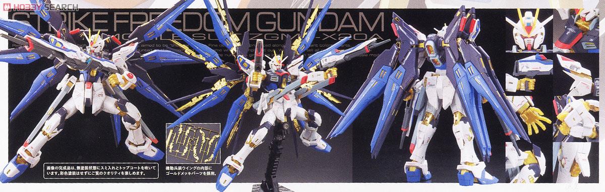 RG BANDAI ZGMF-X20A Strike Freedom Gundam