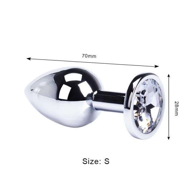 จุกคริสตัล(คละสี)