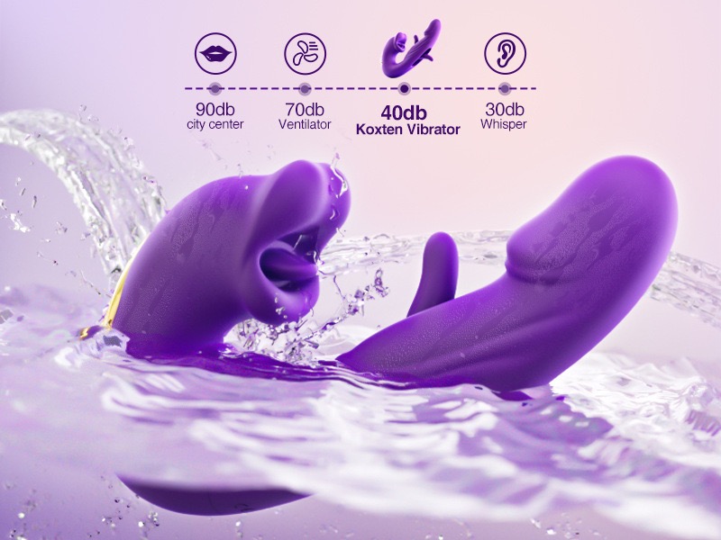 เครื่องนวดลิ้นตบ 3 in 1 Vibrator (ชาร์ตแบตไร้สาย)