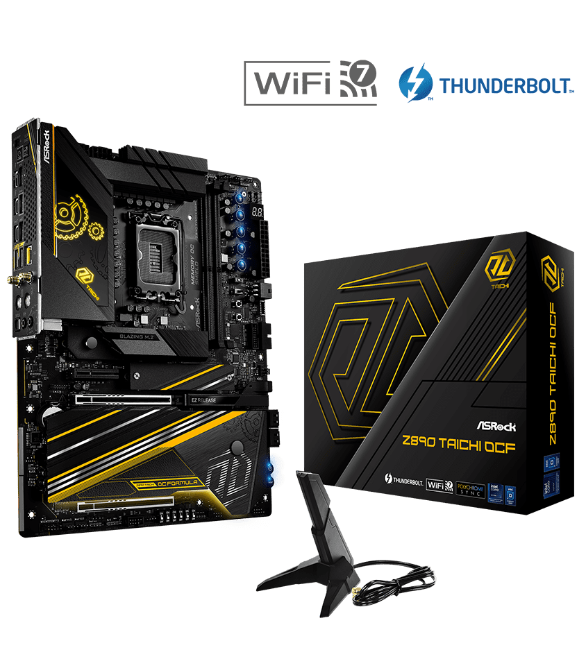 MAINBOARD ASROCK Z890 TAICHI OCF (LGA1851/DDR5)