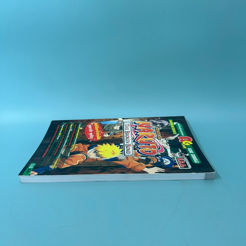 คู่มือเกมสำหรับวิดีโอเกม Naruto: The Broken Bond บน Xbox 360 / มือสอง / agame / คู่มือเกมส์ บทสรุปเกมส์