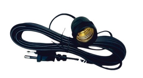 ขั้วห้อยฉีดหุ้มกันน้ำE27+พร้อมสายไฟ 3เมตร Maxlightzo