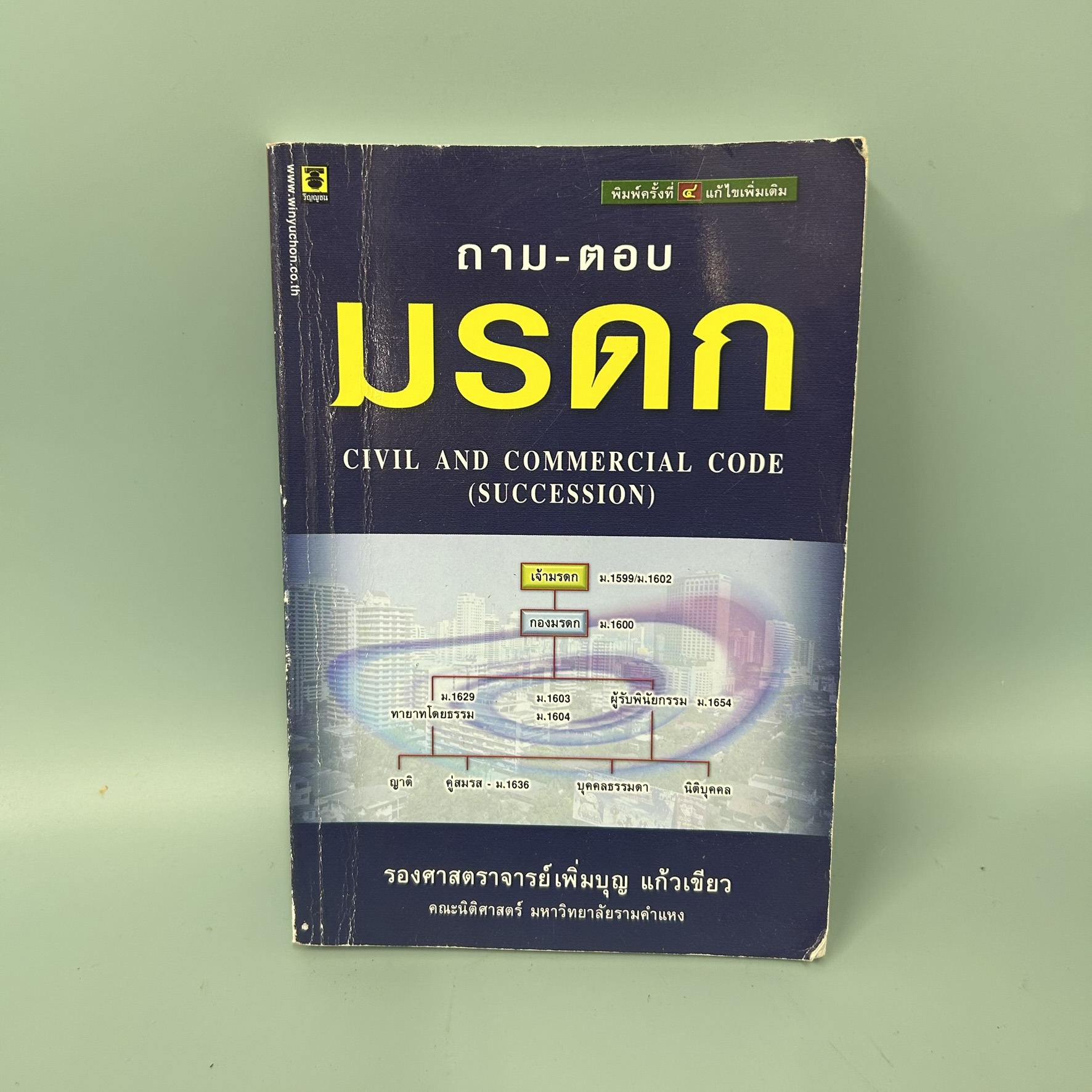 ถาม-ตอบ มรดก / มือสอง / เพิ่มบุญ แก้วเขียว / สำนักพิมพ์ วิญญูชน / หนังสือเตรียมสอบ แนวข้อสอบ
