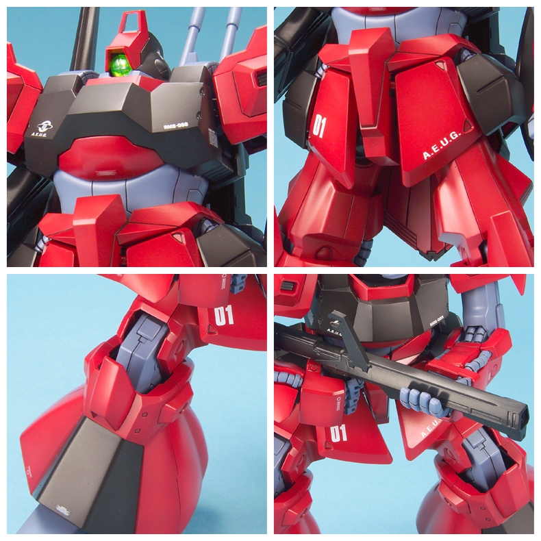 MG BANDAI RMS-099 Rick Dias Quattro (RED)