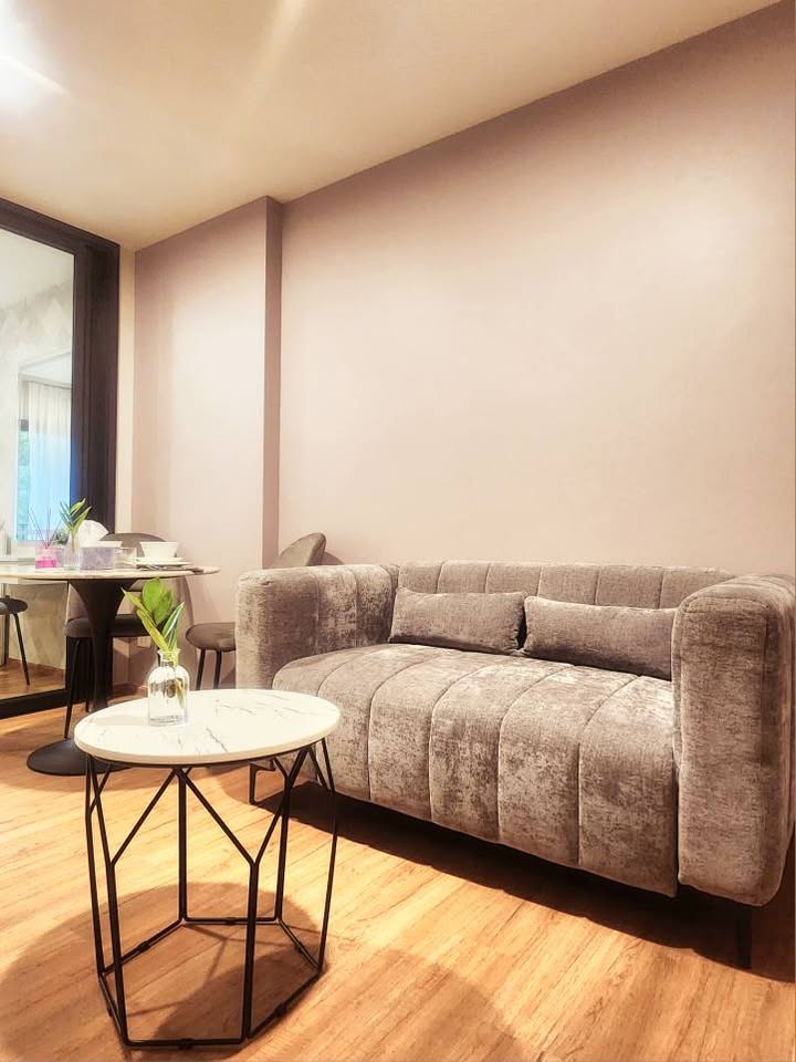ให้เช่า (For Rent) คอนโด : เดอะ ไลน์ ไวบ์ อาคาร Cประเภท : 1 ห้องนอน 1ห้องน้ำ พื้นที่ : 37ตรม.