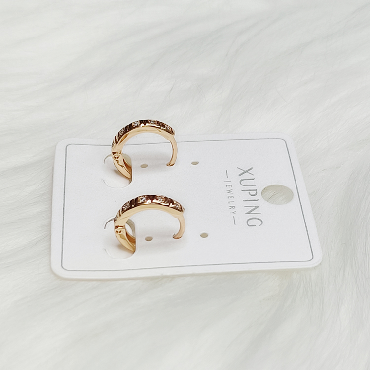 ต่างหูห่วงสีโรสโกลด์ ฝังเพชร - aimhairpin จำหน่ายกิ๊บติดผมเกาหลีแท้ และเครื่องประดับ ยางรัดผม คาดผมแฟชั่น สร้อยคอ ต่างหู