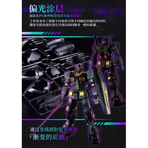 PG PREMIUM BANDAI Gundam RX-78-2 Unleashed Polarized LIMITED 2000 box … !!!