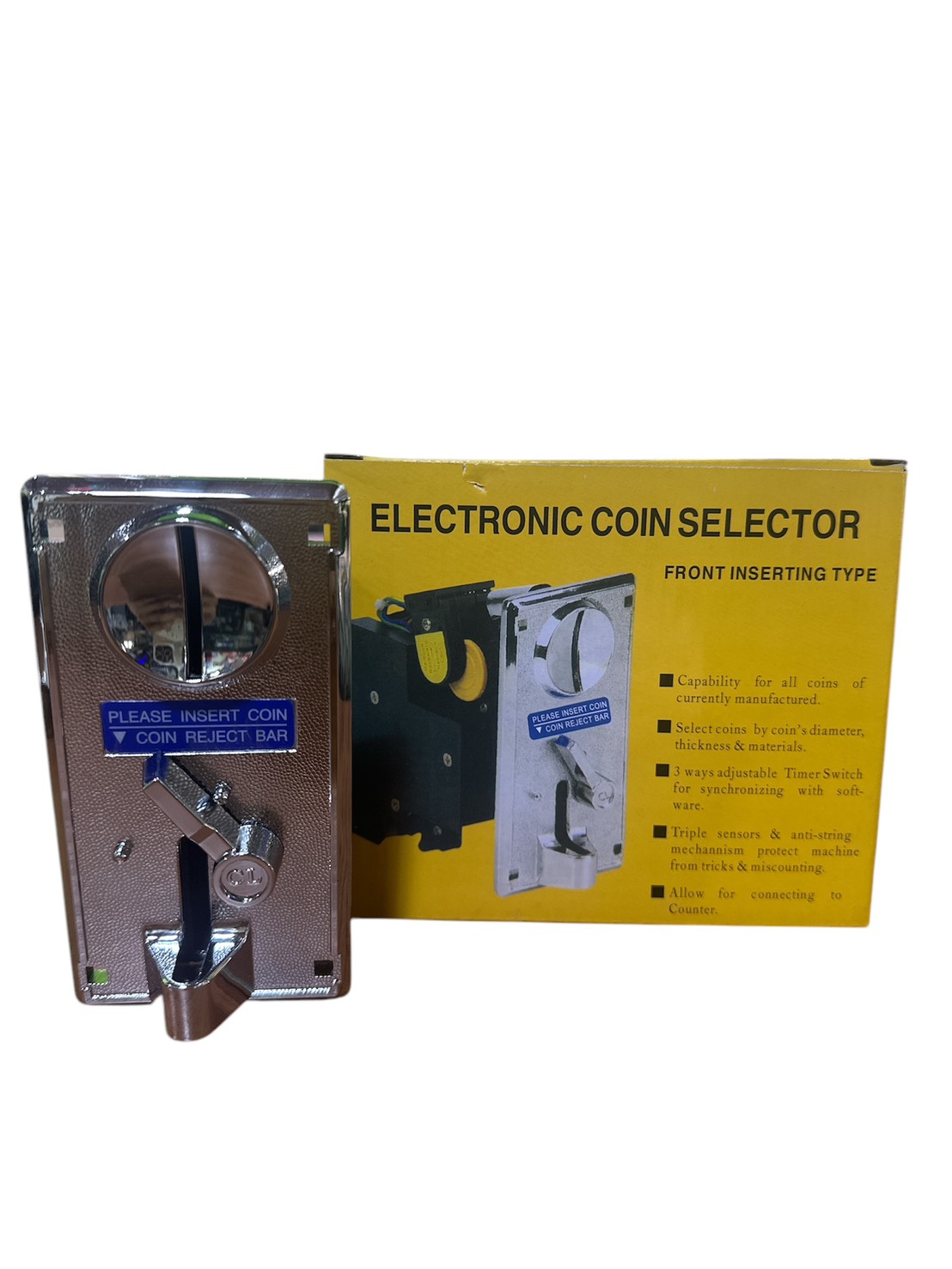 กล่องสล็อกหยอดเหรียณ เครื่องซักซักผ้า รุ่นELECTRONLC COIN SELECTOR