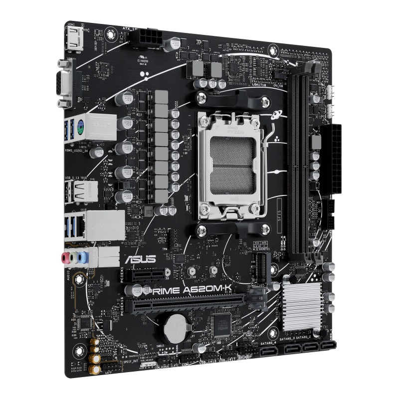 AM5 ASUS PRIME A620M-K DDR5