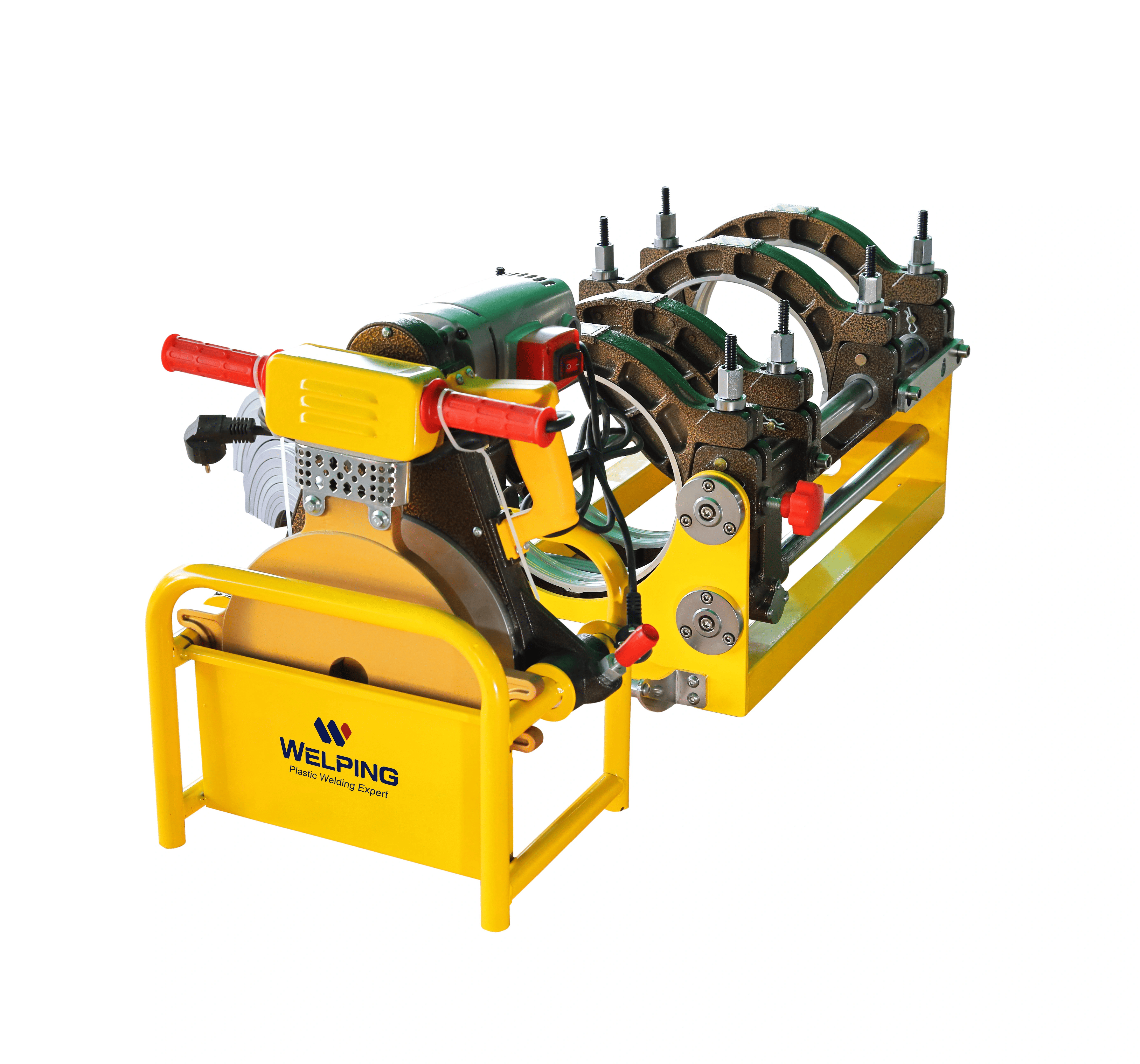 เครื่องเชื่อมท่อ Welping รุ่น WP250C Mnaual (มือหมุน) ขนาดที่เชื่อม 63mm-250mm