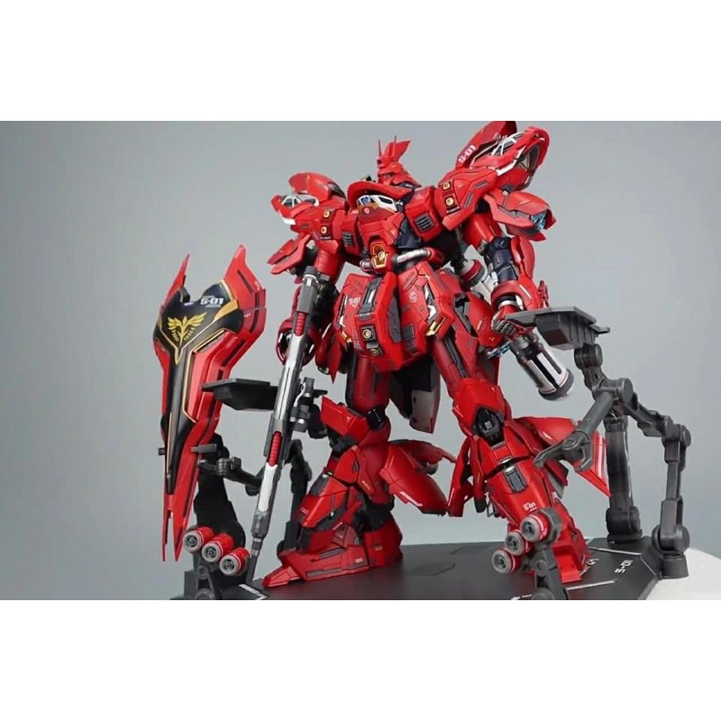 ฐานซ่อมบำรุง SAZABI MAINTENANCE AND ARMOR HANGER สำหรับขนาด MG 1/100 SAZABI มีไฟ LED
