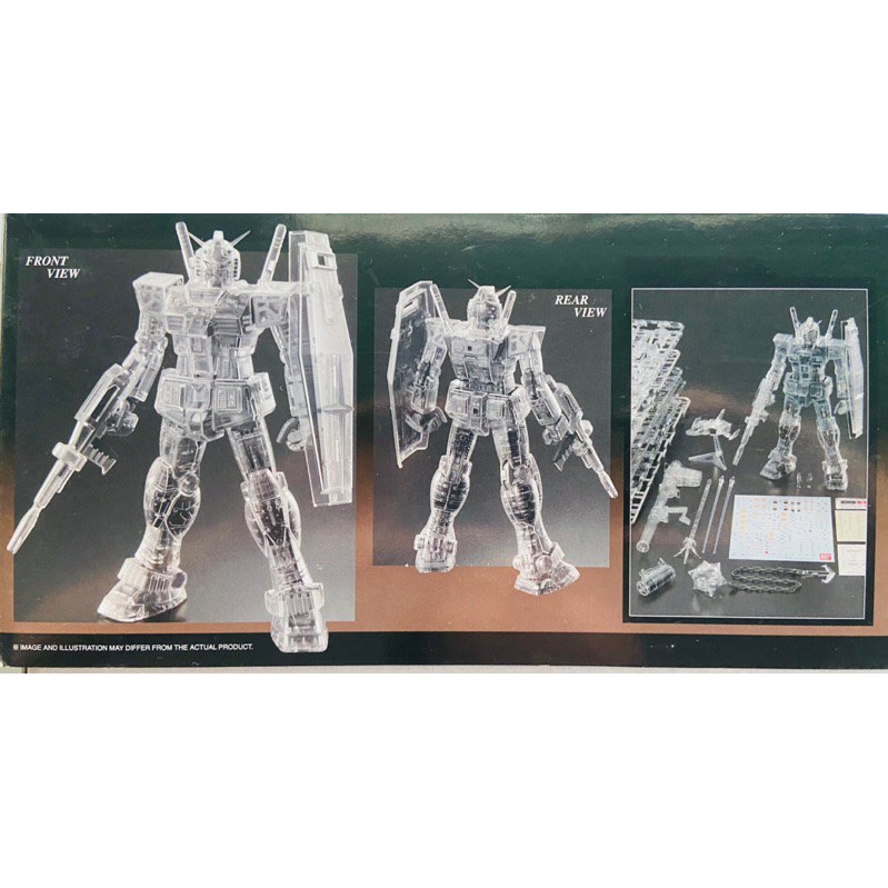 MG BANDAI RX-78-2 Pro Shop Mechanical Smoke Clear ver. (2009 LIMITED!!)