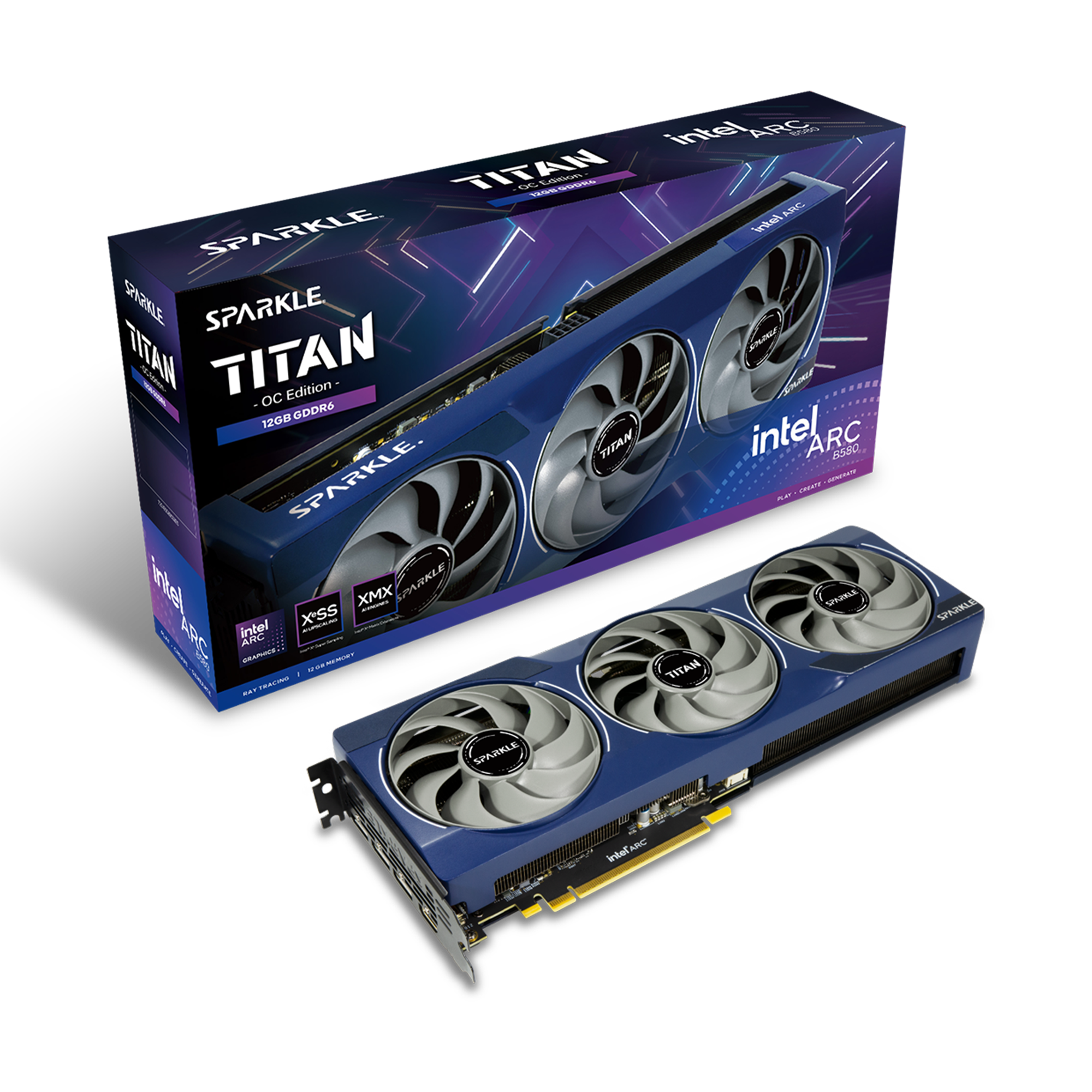 SPARKLE Intel® Arc™ B580 TITAN OC