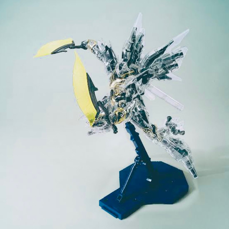 MG BANDAI MSN06 Sinanju Mechanical Clear Gundam Base Limited