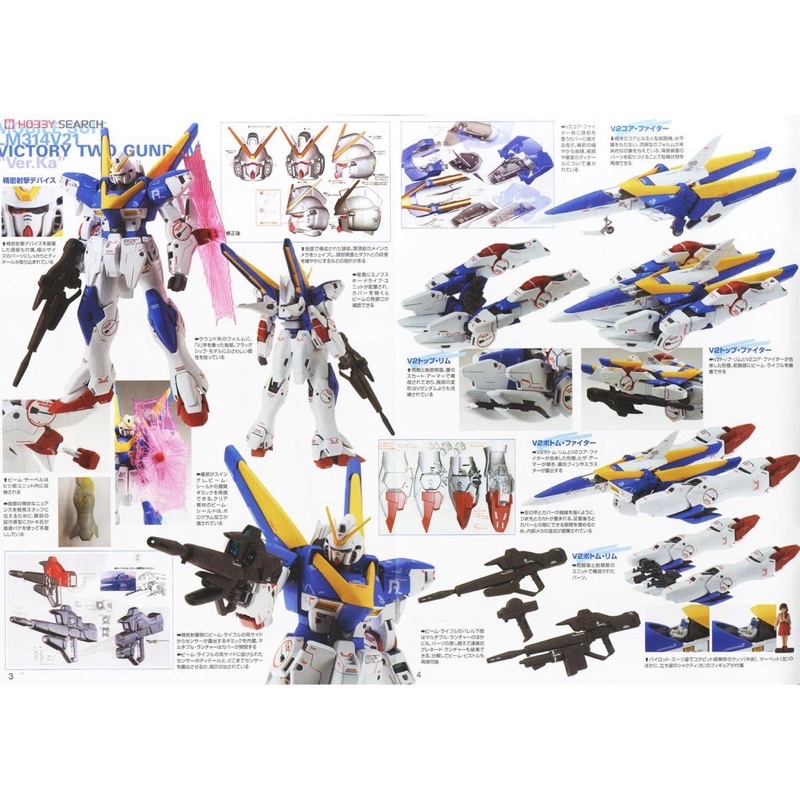 MG BANDAI Gundam V2 ver ka (Gundam Victory Series)