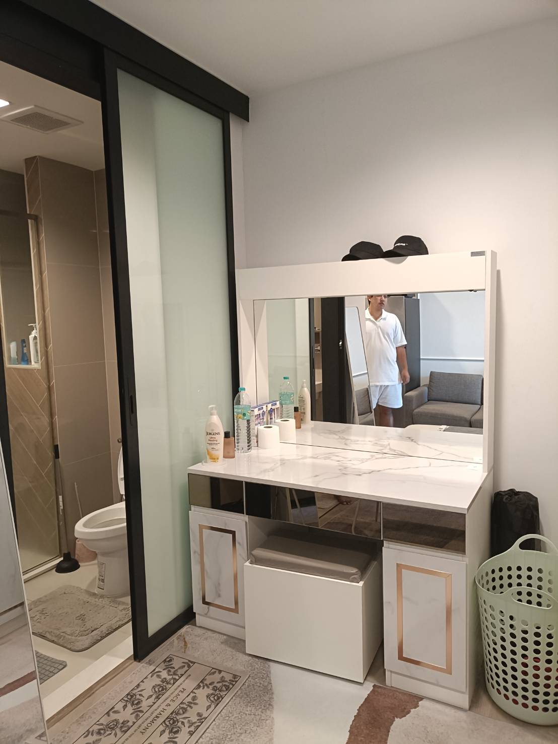 ให้เช่า (For Rent) คอนโด : เดอะ ไลน์ พหลโยธิน อาคาร B ประเภท : 1 ห้องนอน 1ห้องน้ำ พื้นที่ :32.5 ตรม.