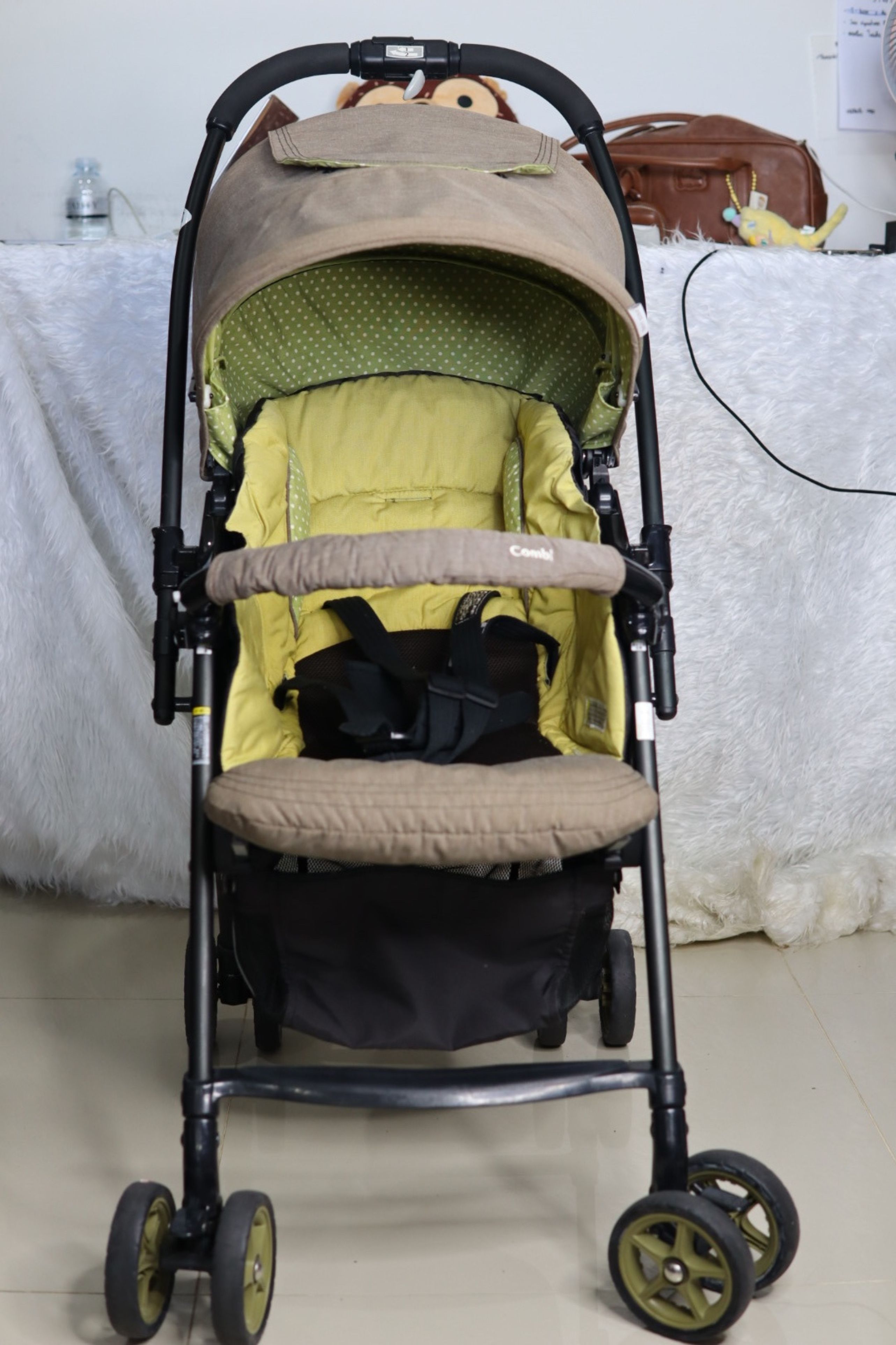 รถเข็นเด็ก Combi Mechacal first (แรกเกิด-3ขวบ)