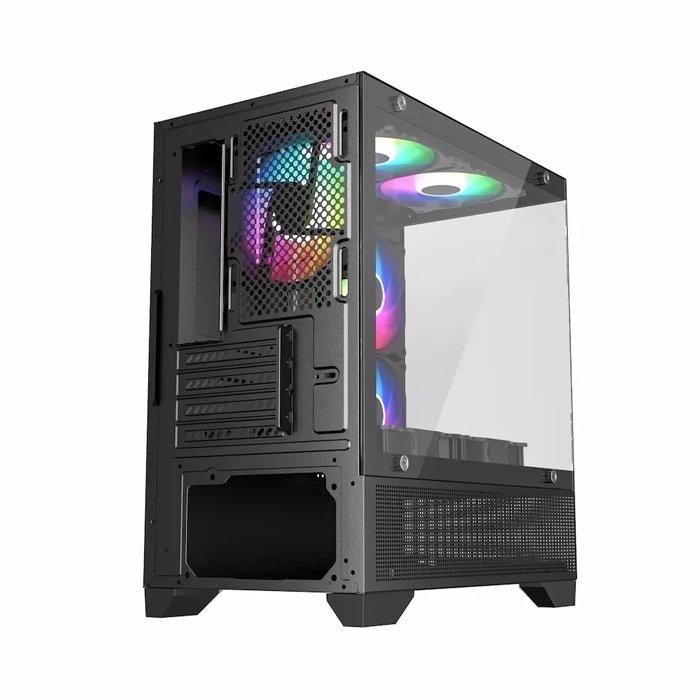 CASE PLENTY GL210M FIX RANIBOW - BLACK (FANx3)