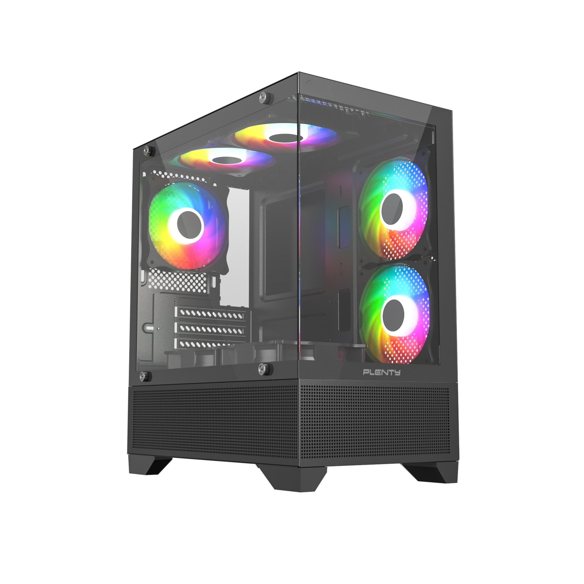 CASE PLENTY GL210M FIX RANIBOW - BLACK (FANx3)