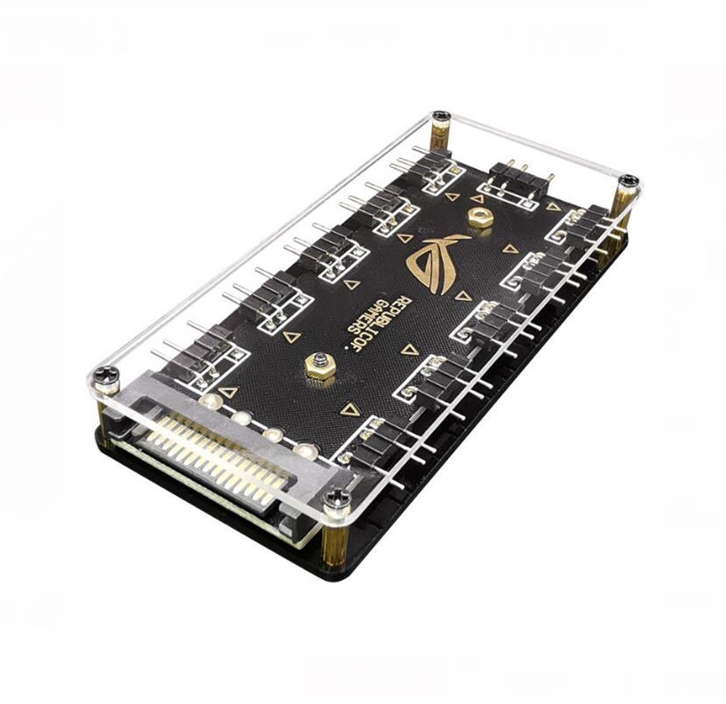 HUB ARGB ROG - 3PIN/5V 10-PORT M/B SYNC SATA POWER