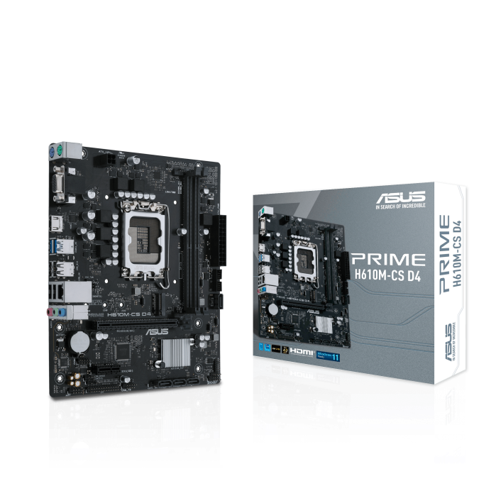 MAINBOARD ASUS PRIME H610M-CS D4 (LGA1700/DDR4)