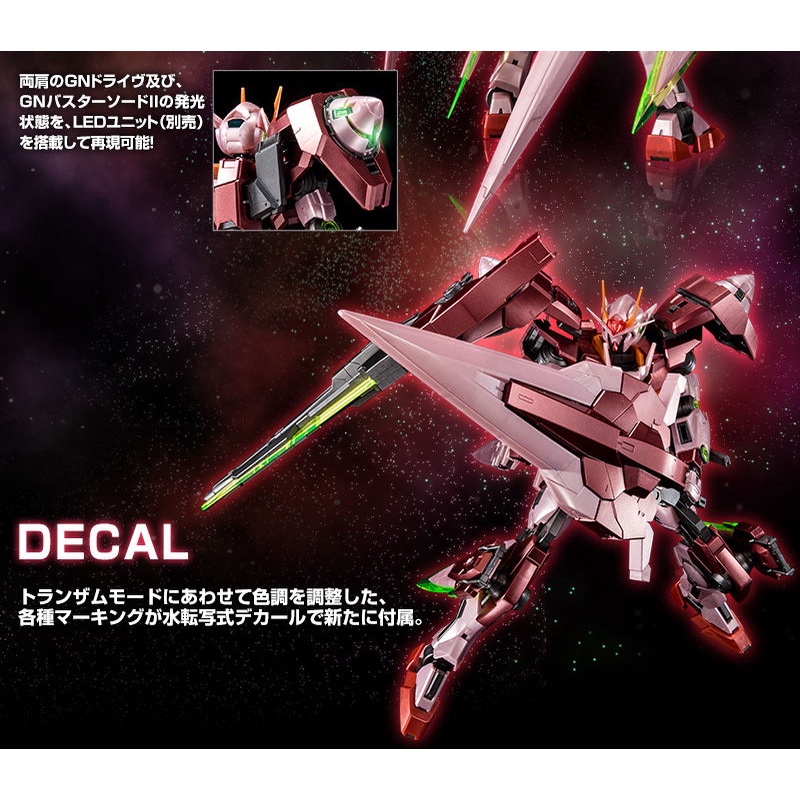 MG PREMIUM BANDAI Gundam OO Seven Sword Transam Mode Special Coating