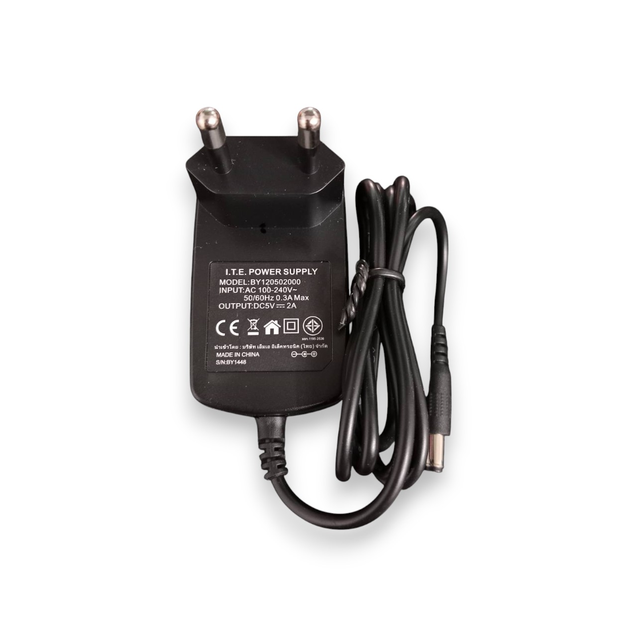Switching Power Adapter 5V 2A หัวชาร์จ (5.5x2.5) มอก.
