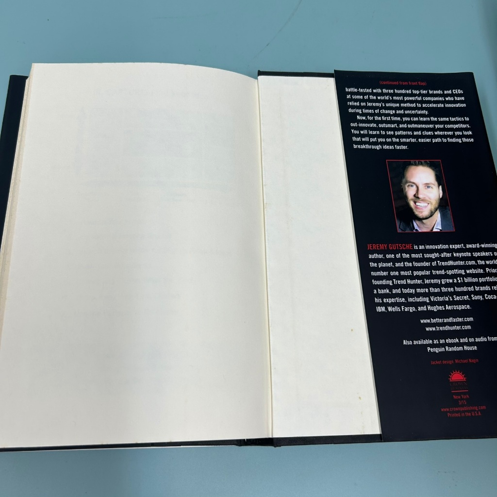 Better and Faster: The Proven Path to Unstoppable Ideas .. Jeremy Gutsche (Pre Owned) Non Fiction