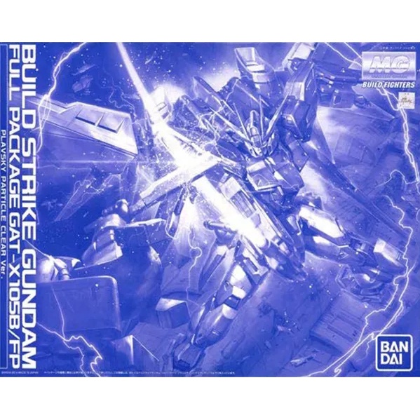 MG PREMIUM BANDAI Build Strike Gundam Full Package Plavsky Particle Clear Ver.