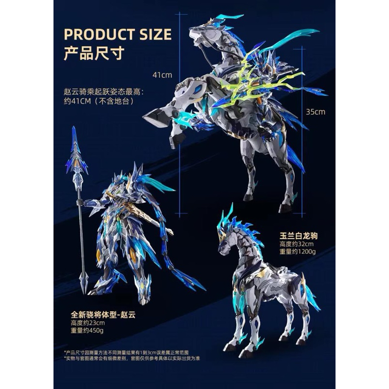 พร้อมส่ง !! Motor Nuclear MNP-XH05A Zhao Yun (จูล่ง)